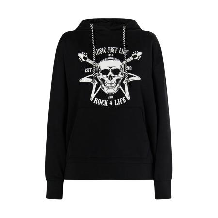 MYMO myMo ROCKS Sweatshirt Blonda zwart / wit