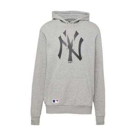 NEW ERA Sweatshirt NEYYAN grijs gemêleerd / rood / zwart / wit