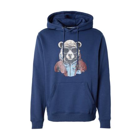 Blend BLEND Sweatshirt navy / pastelblauw / bruin / zwart