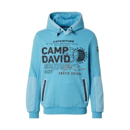 Camp David CAMP DAVID Sweatshirt azuur / zwart / wit