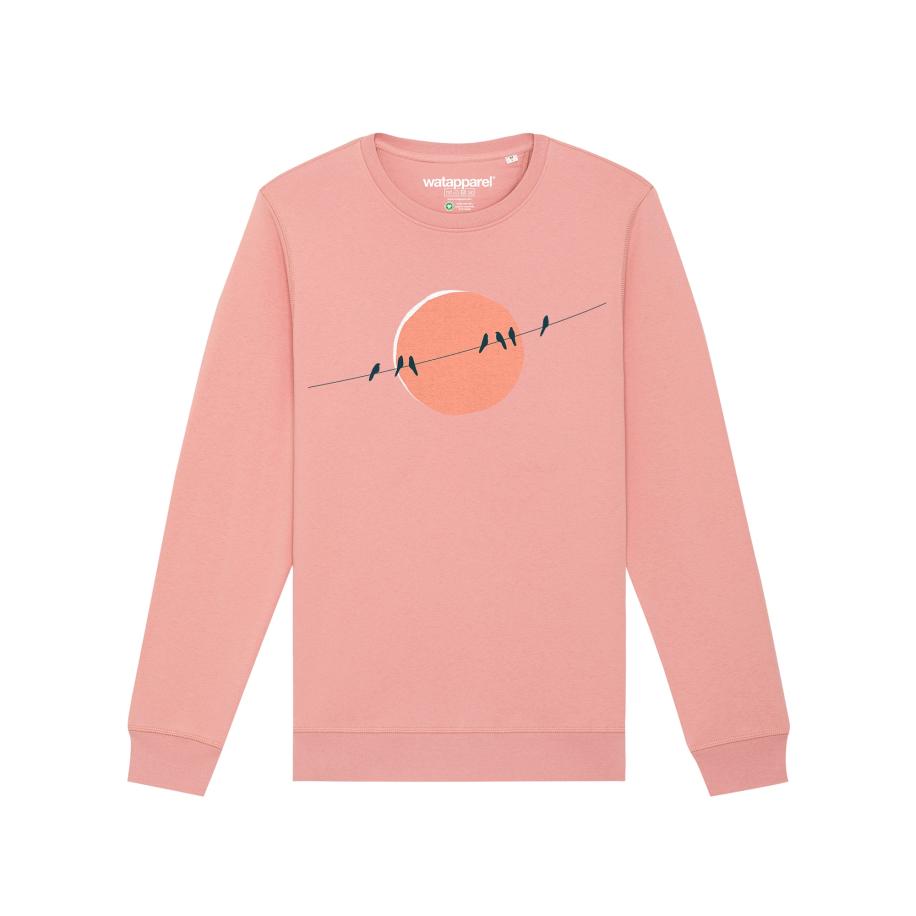 Watapparel Watapparel Sweatshirt Countryside 1 petrol / oranje / rosa / wit -