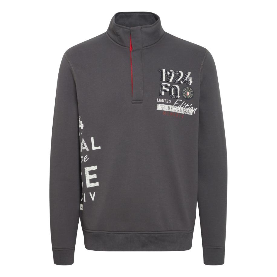 FQ1924 FQ1924 Sweatshirt William grijs / zwart / wit -