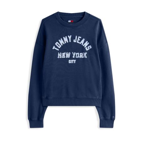 Tommy Jeans Tommy Jeans Sweatshirt navy / pastelblauw / wit