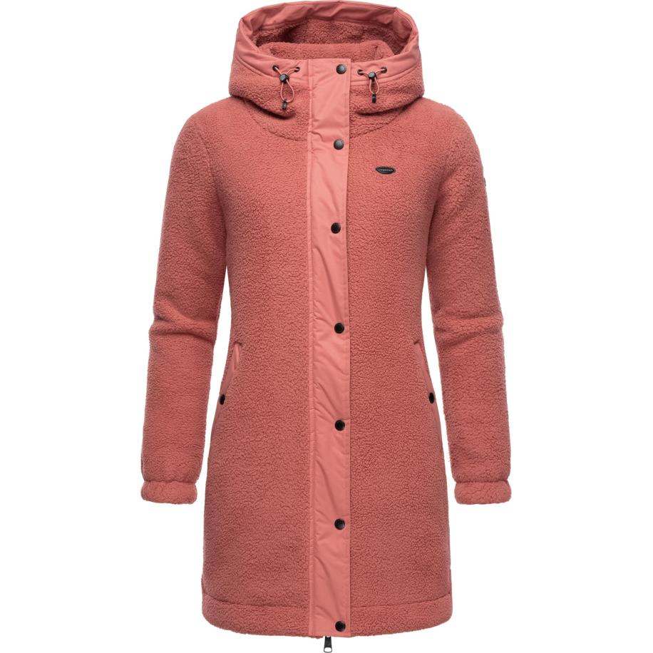 Ragwear Ragwear Fleece jas Cousy watermeloen rood -