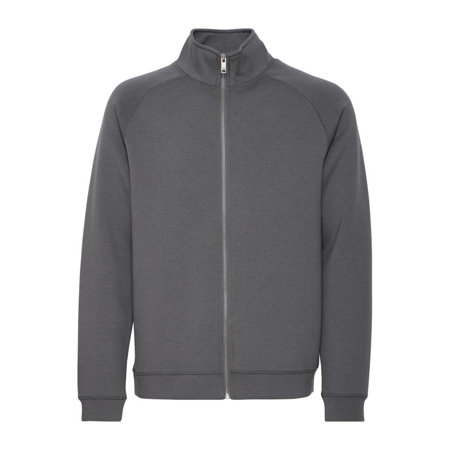 Casual Friday Casual Friday Sweatvest Sigurd donkergrijs -