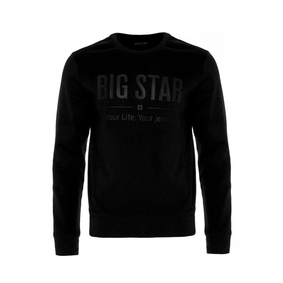 Big Star BIG STAR Sweatshirt ECODORT grijs / zwart -