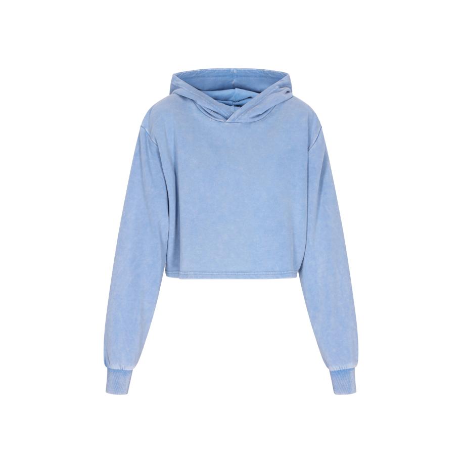 IZIA IZIA Sweatshirt Fashion Look lichtblauw -