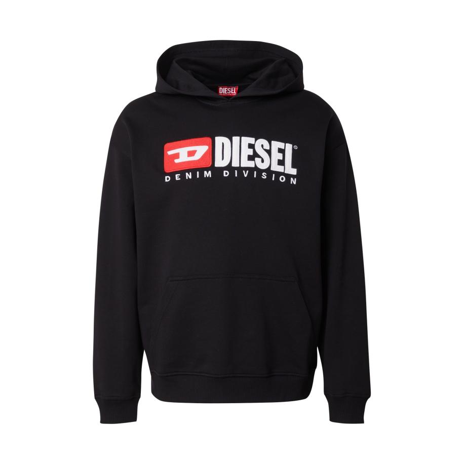 Diesel DIESEL Sweatshirt rood / zwart / wit -