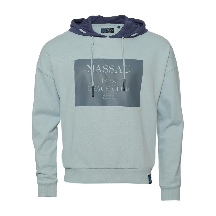 NASSAU Beach Club NASSAU Beach Club Sweatshirt NB231051 lichtblauw / grijs -
