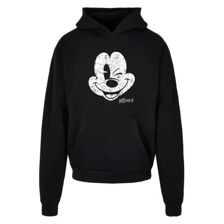 F4NT4STIC F4NT4STIC Sweatshirt Disney Mickey Mouse Since Beaten Face zwart / wit