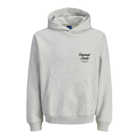 JACK & JONES Sweatshirt JORNorrebro zwart / wit gemêleerd