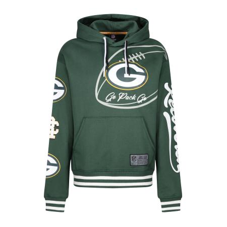 Recovered Recovered Sweatshirt NFL Packers Go Pack Go groen