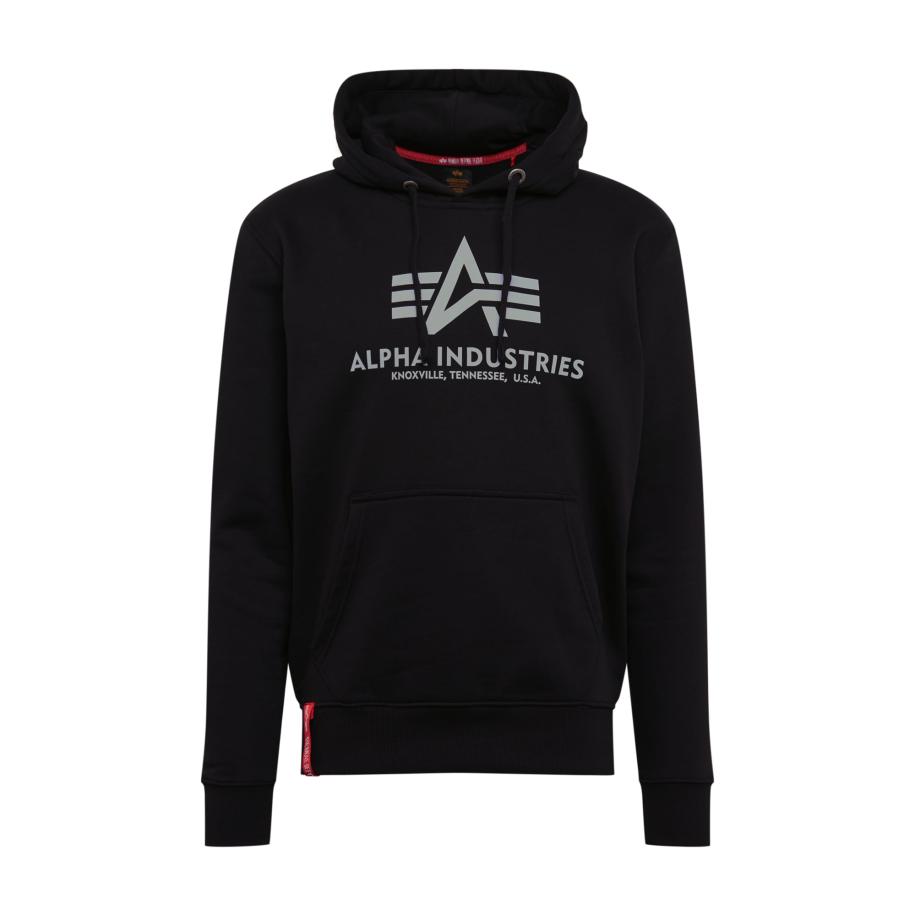 Alpha Industries ALPHA INDUSTRIES Sweatshirt zwart / wit -