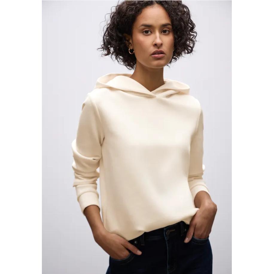 Street One Cupro Sweat Hoodie Bruin