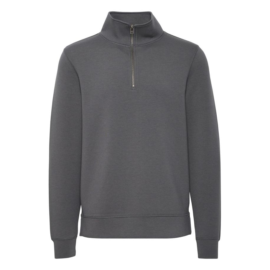 Casual Friday Casual Friday Sweatshirt Sebastian basaltgrijs -