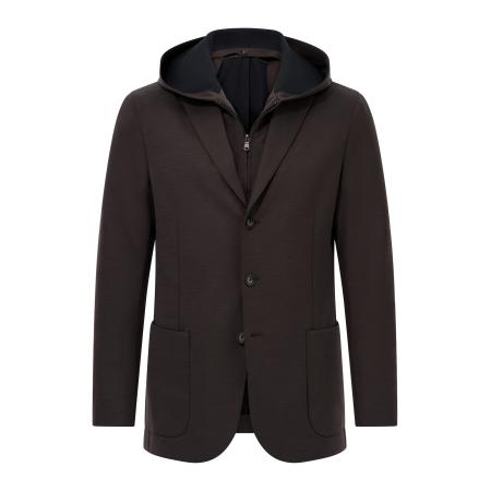 Boggi Milano Boggi Milano Sweatshirt Madison chocoladebruin