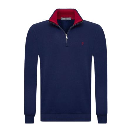 Jacey Quinn Jacey Quinn Sweatshirt navy / rood