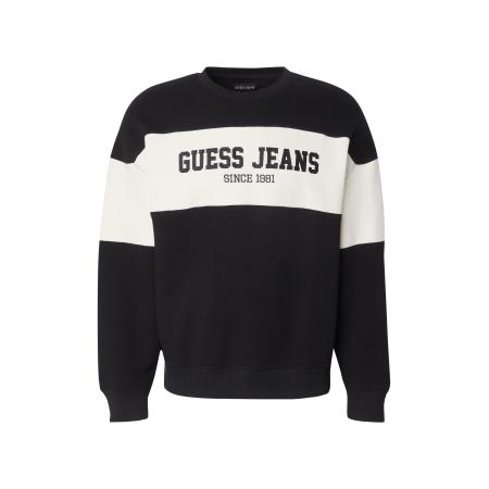 Guess GUESS JEANS Sweatshirt Horizont lichtbeige / zwart
