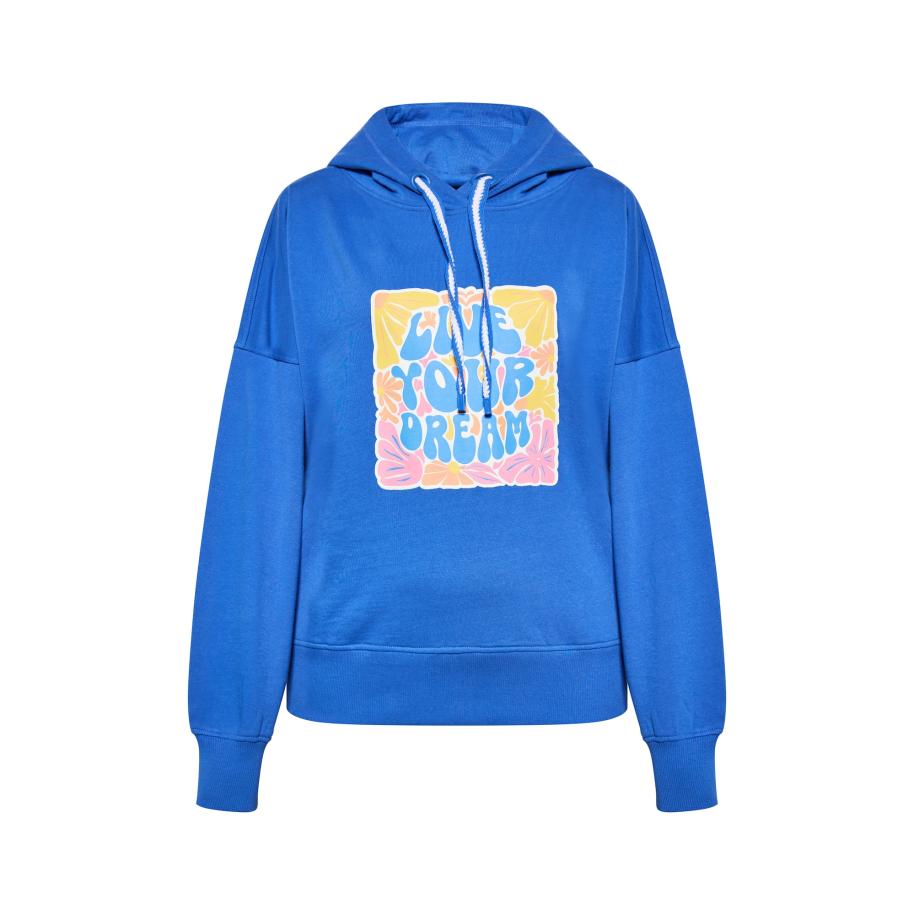 ebeeza ebeeza Sweatshirt kobaltblauw / donkergeel / pasteloranje / rosa -