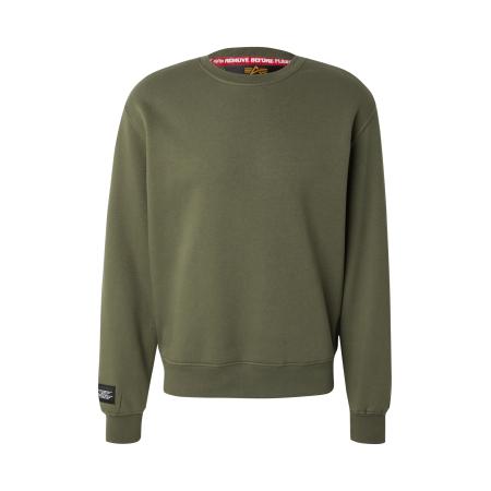 Alpha Industries ALPHA INDUSTRIES Sweatshirt kaki / offwhite
