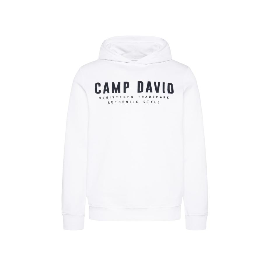 Camp David CAMP DAVID Sweatshirt zwart / wit -