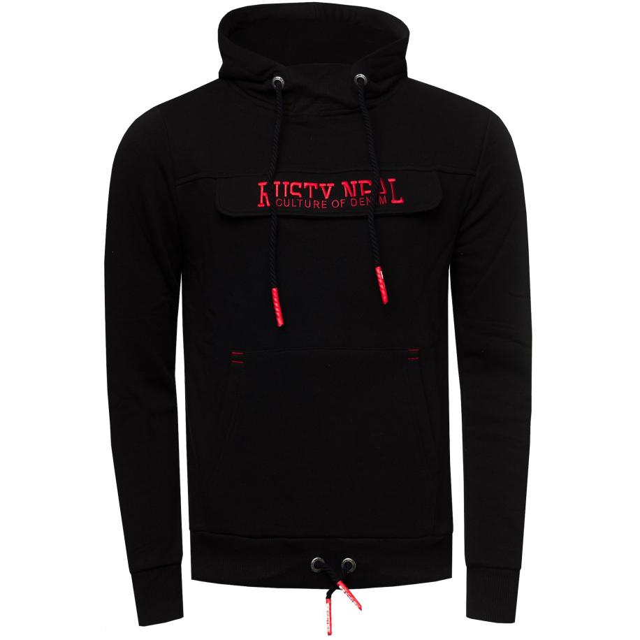 Rusty Neal Rusty Neal Sweatshirt rood / zwart -