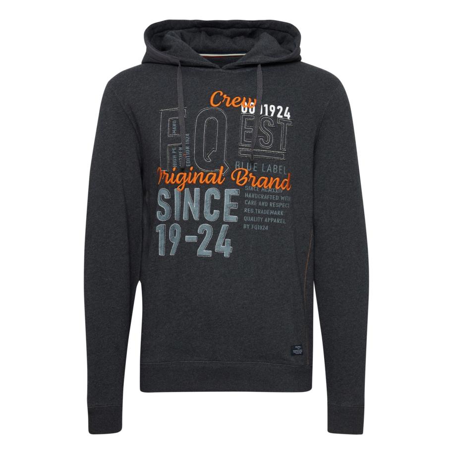 FQ1924 FQ1924 Sweatshirt Erik grijs / oranje -