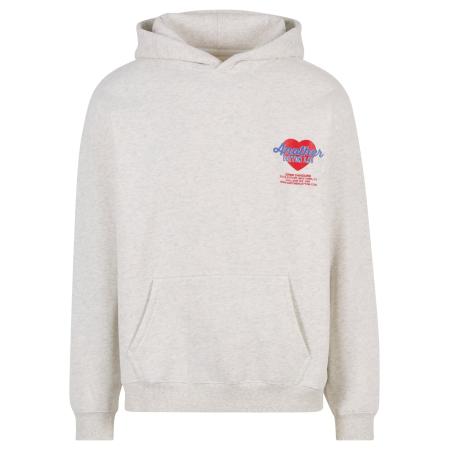 Another Cotton Lab Another Cotton Lab Sweatshirt Late Delivery blauw / grijs gemêleerd / rood