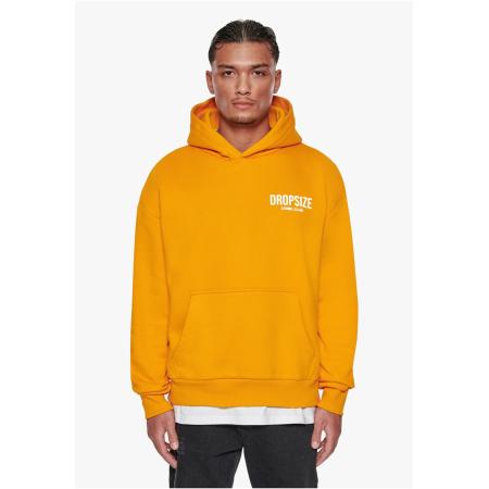 Dropsize Sweatshirt Crime Club oranje / wit