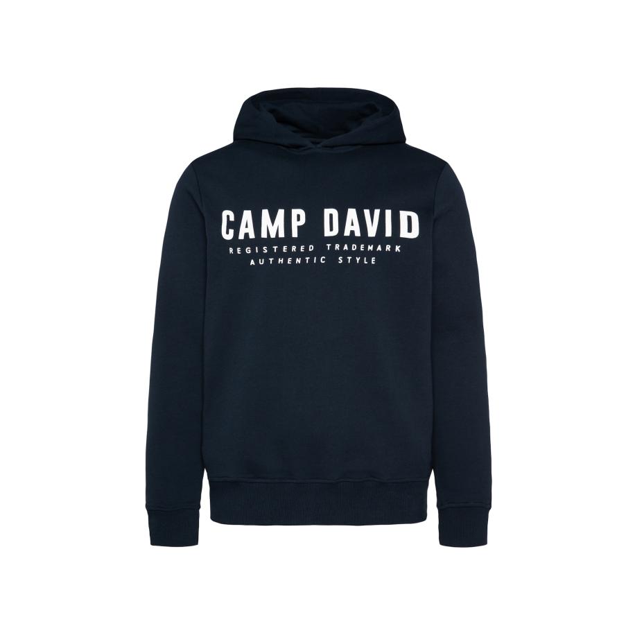 Camp David CAMP DAVID Sweatshirt nachtblauw / wit -