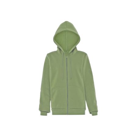 Sidona Sidona Sweatvest pastelgroen