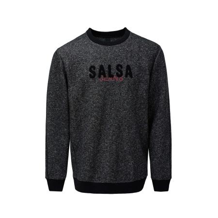 Salsa Salsa Jeans Sweatshirt rood / zwart / zwart gemêleerd