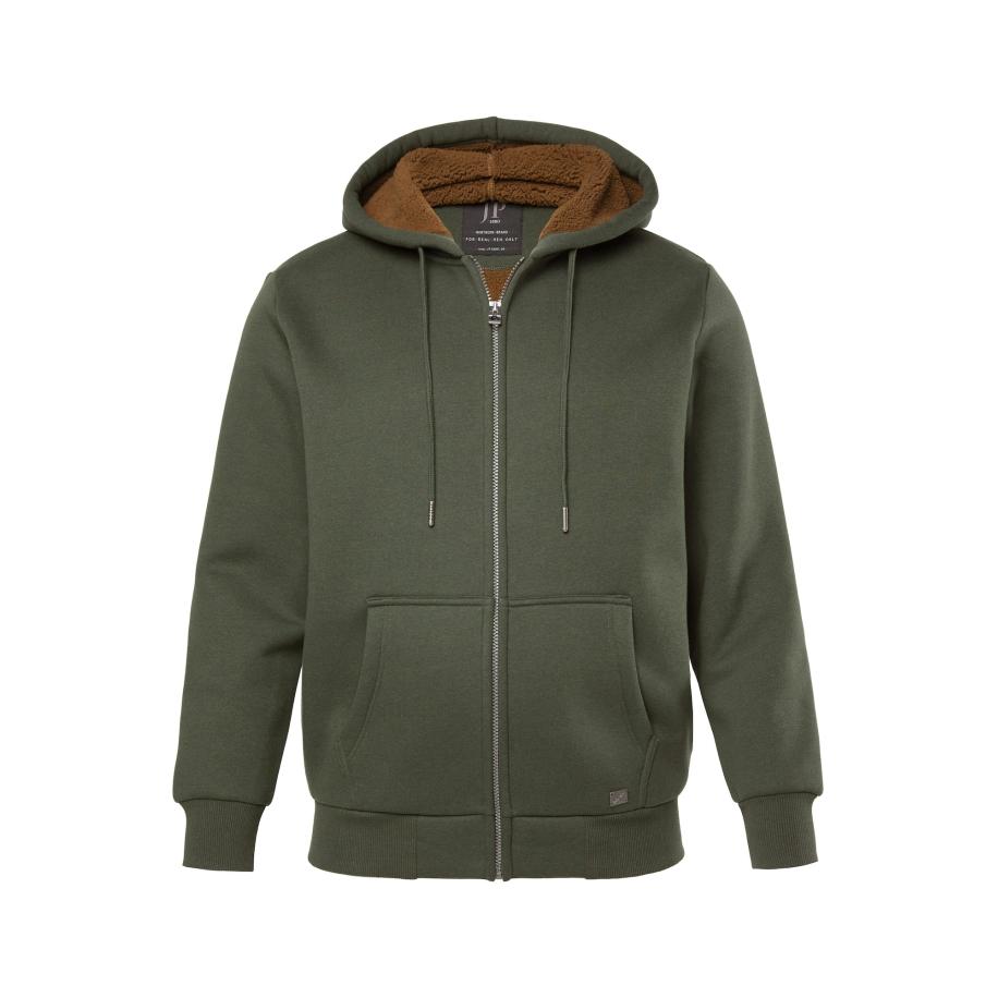 JP1880 JP1880 Sweatvest donkergroen -