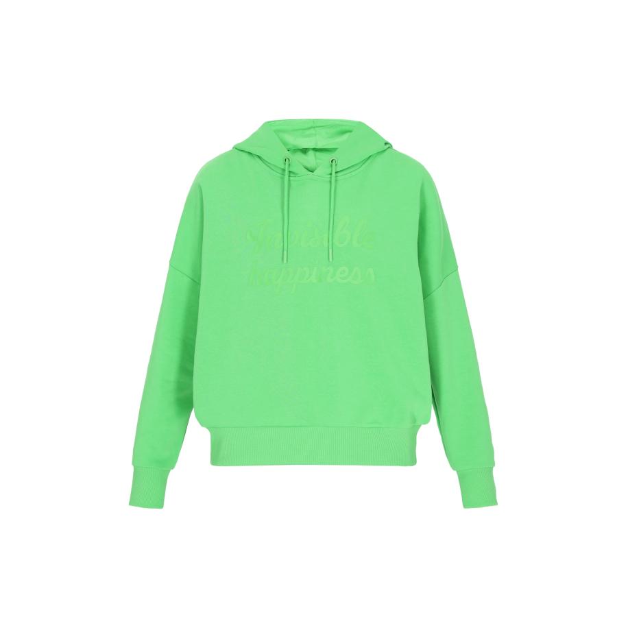 MYMO MYMO Sweatshirt Back To School neongroen -