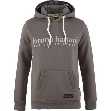 Bruno Banani Bruno Banani Sweatshirt Baldwin antraciet / zwart / wit