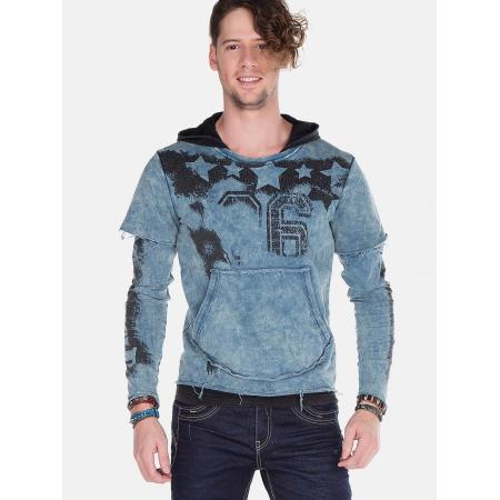 Cipo & Baxx CIPO & BAXX Sweatshirt blauw