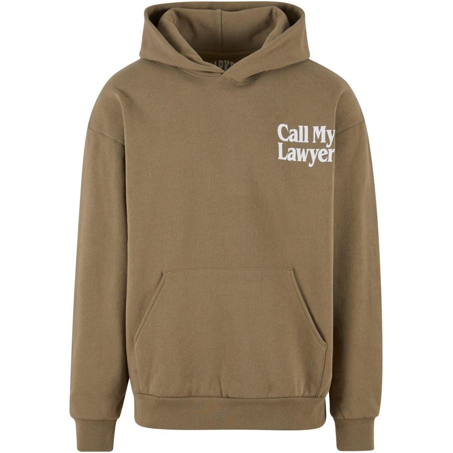 MARKET Sweatshirt Call My Lawyer bruin / wit Bruin