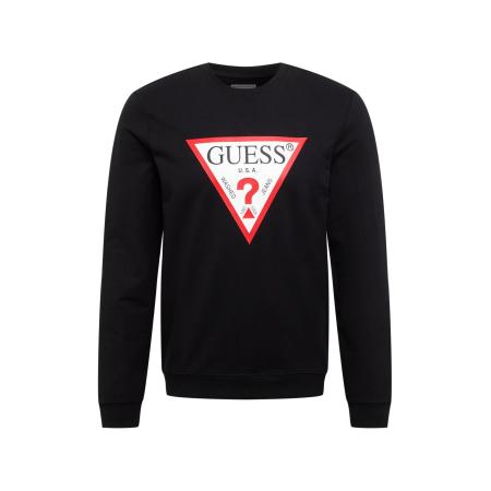 Guess GUESS Sweatshirt Audley rood / zwart / wit