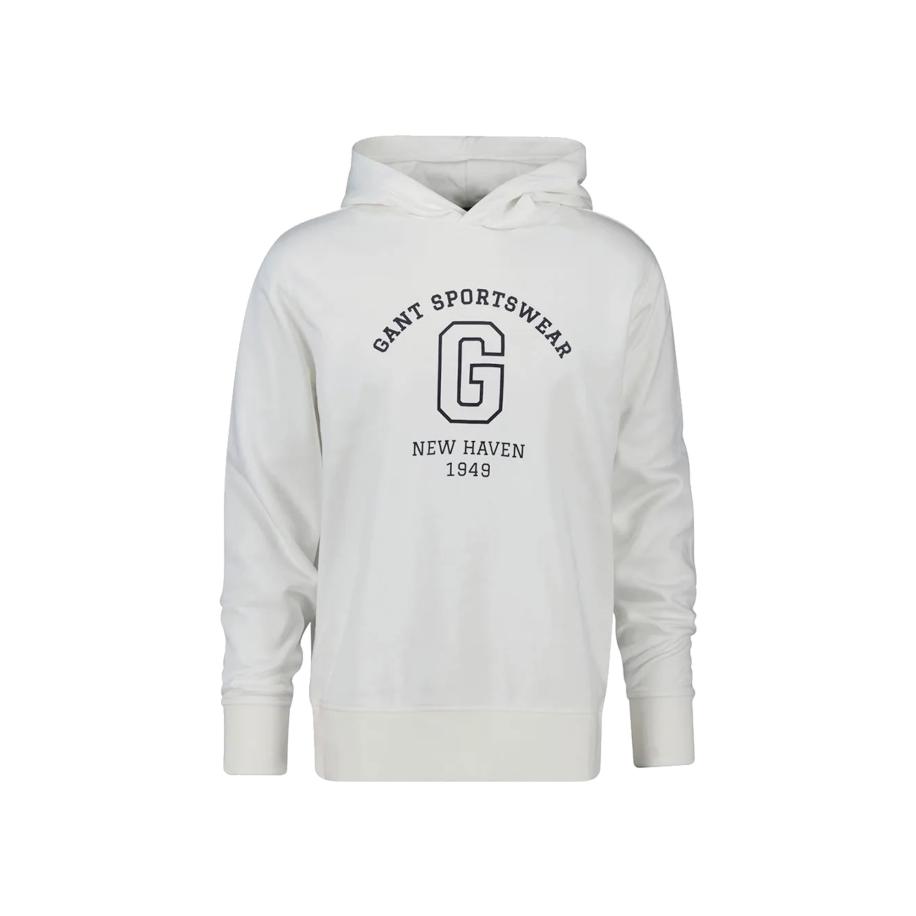 Gant GANT Sweatshirt zwart / wit -