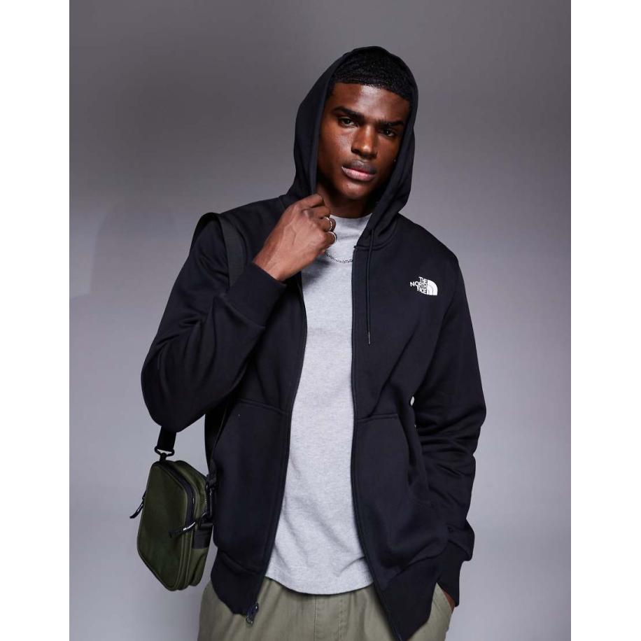 The North Face - Simple Dome - Hoodie met rits in zwart Zwart