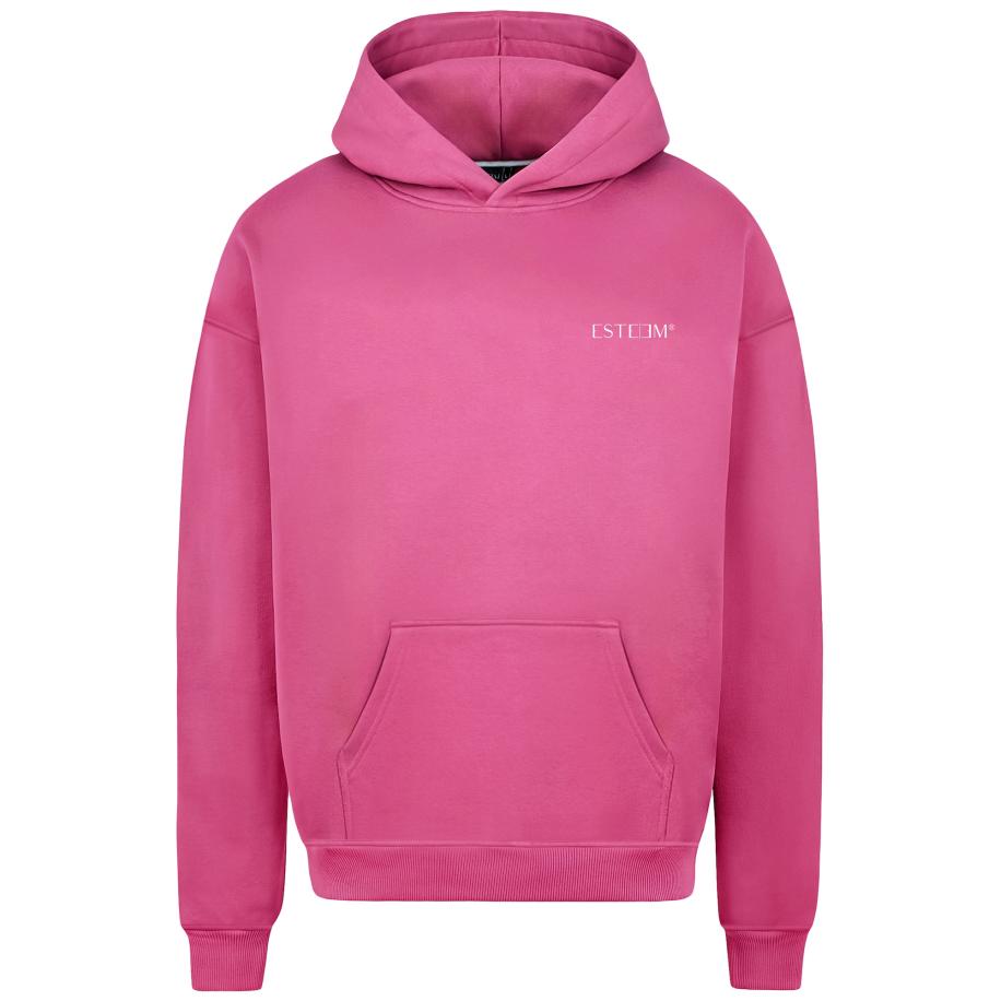ESTEEM ESTEEM Sweatshirt pink / wit -
