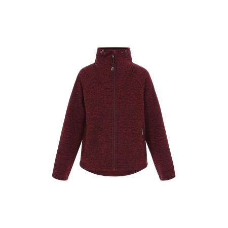 Schmuddelwedda Schmuddelwedda Fleece jas bourgogne