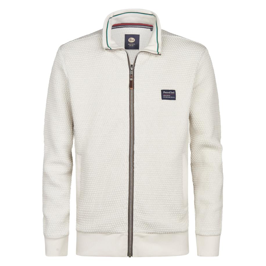 Petrol Industries Petrol Industries Sweatvest Kenai navy / smaragd / rood / natuurwit -