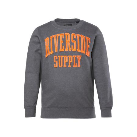 JP1880 JP1880 Sweatshirt donkergrijs / oranje