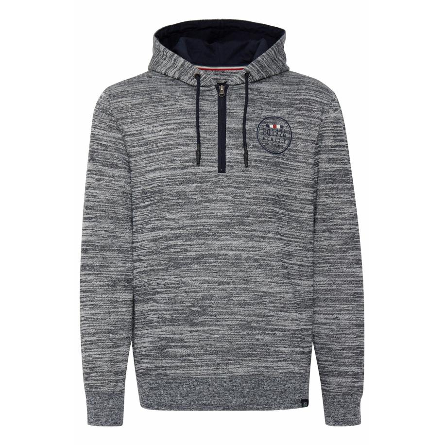 FQ1924 FQ1924 Sweatshirt GUNAR blauw / grijs / rood / wit -