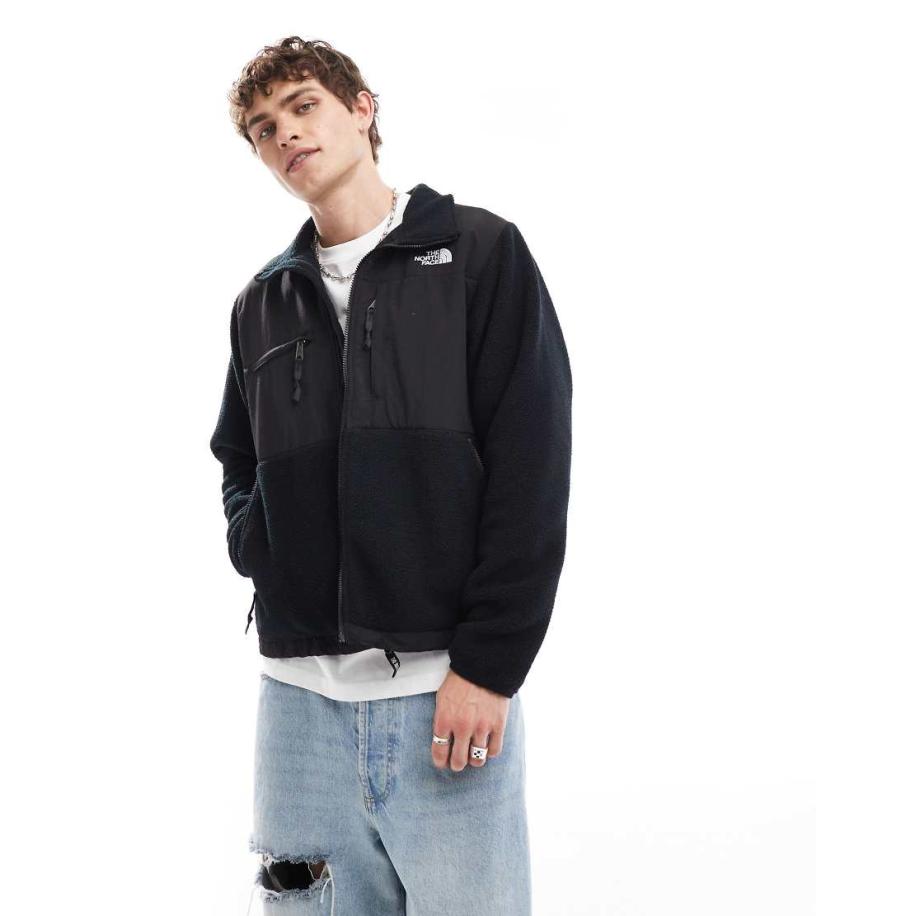 The North Face - Retro Denali - Fleecejack van zware stof in zwart Zwart