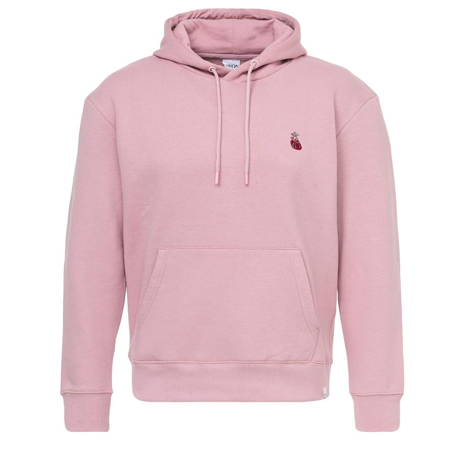 Mikon Mikon Sweatshirt Herz pink / rood -