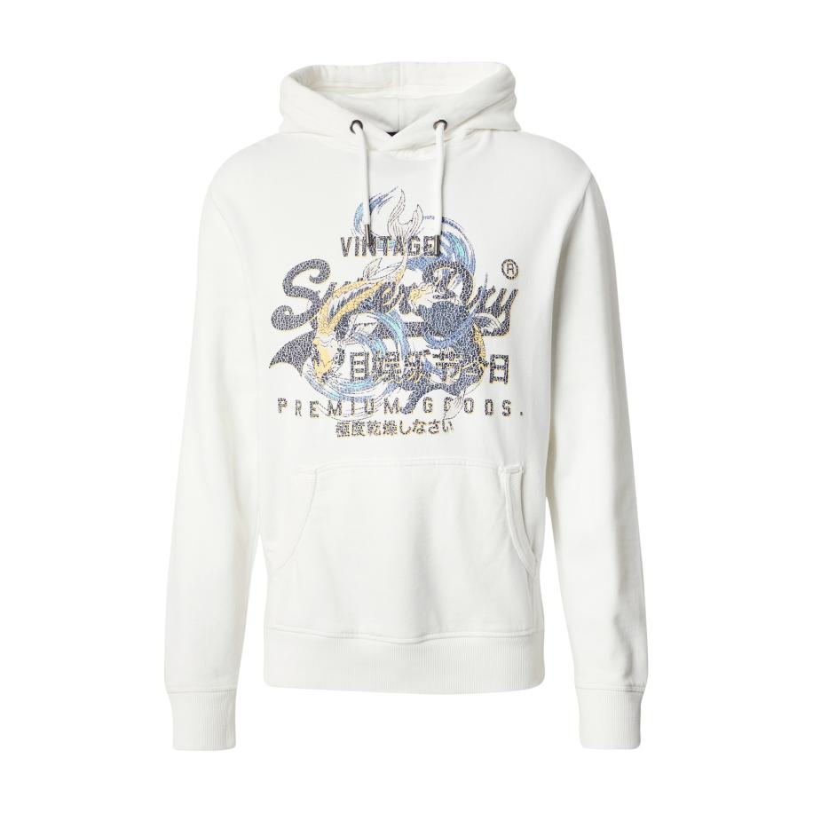 Superdry Superdry Sweatshirt TOKYO goudgeel / lichtgrijs / petrol / zwart -