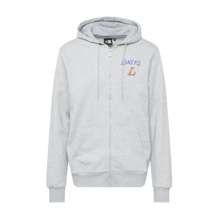 NEW ERA Sweatvest LOSLAK grijs / braam / lichtoranje / wit