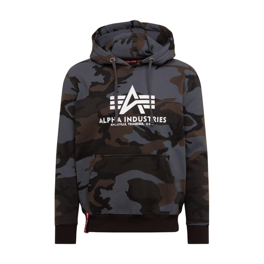 Alpha Industries ALPHA INDUSTRIES Sweatshirt bruin / grijs / zwart / wit -